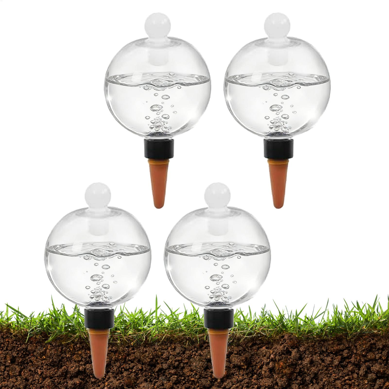 Plant Sensor - Plant Watering Bulbs 4pcs 500ml Clear