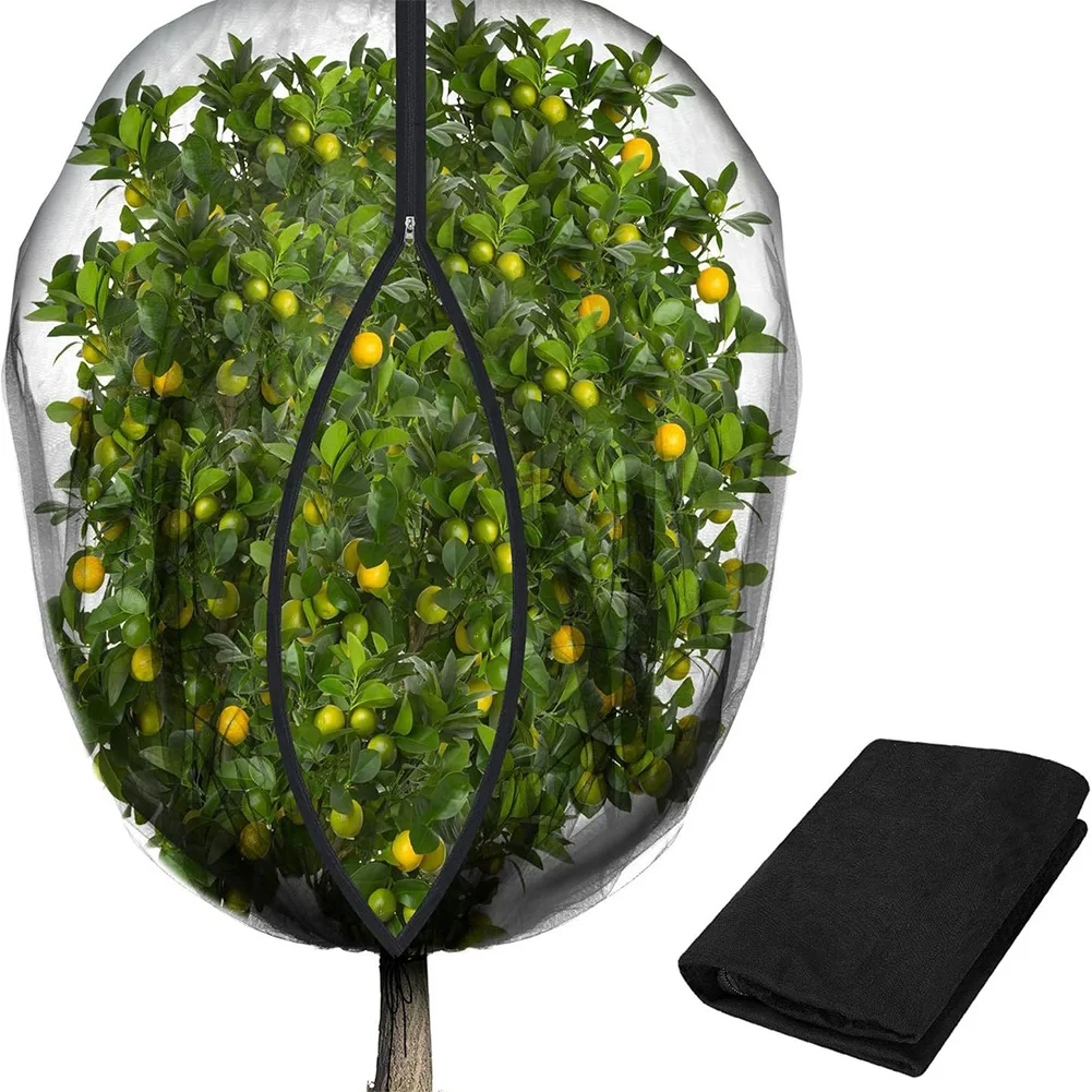 Plant Monitor - Fruit Tree Netting Cover With Zipper