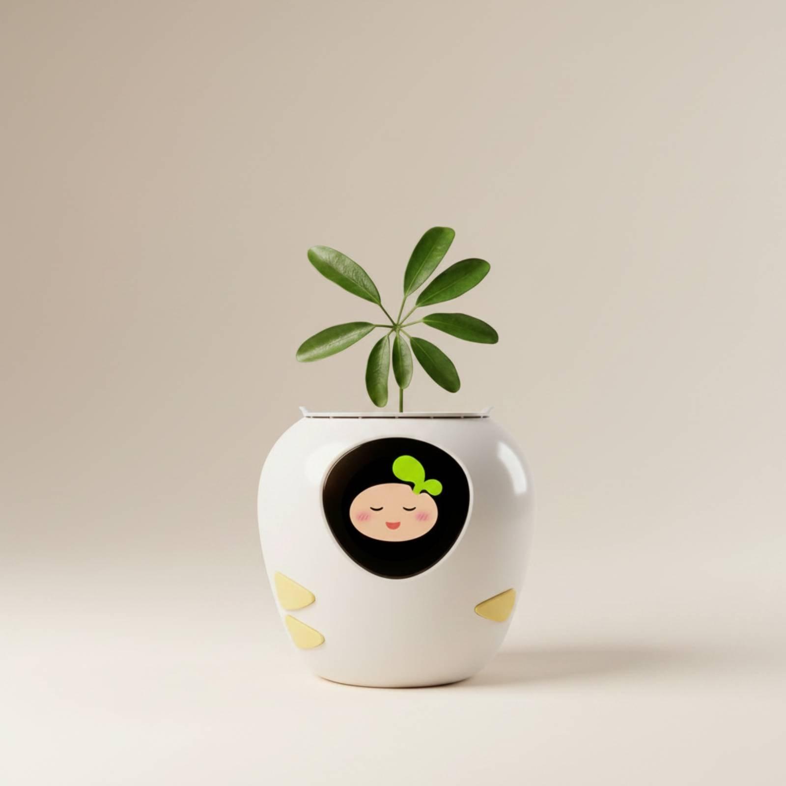 Automatic Watering - Emotional Companion Pot Talking Flower Pot