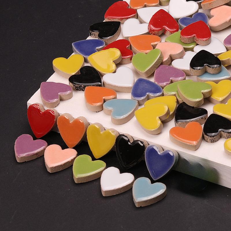 Heart Shaped Ceramic Mosaic Ti - Indoor Garden Kit ulasan dan harga