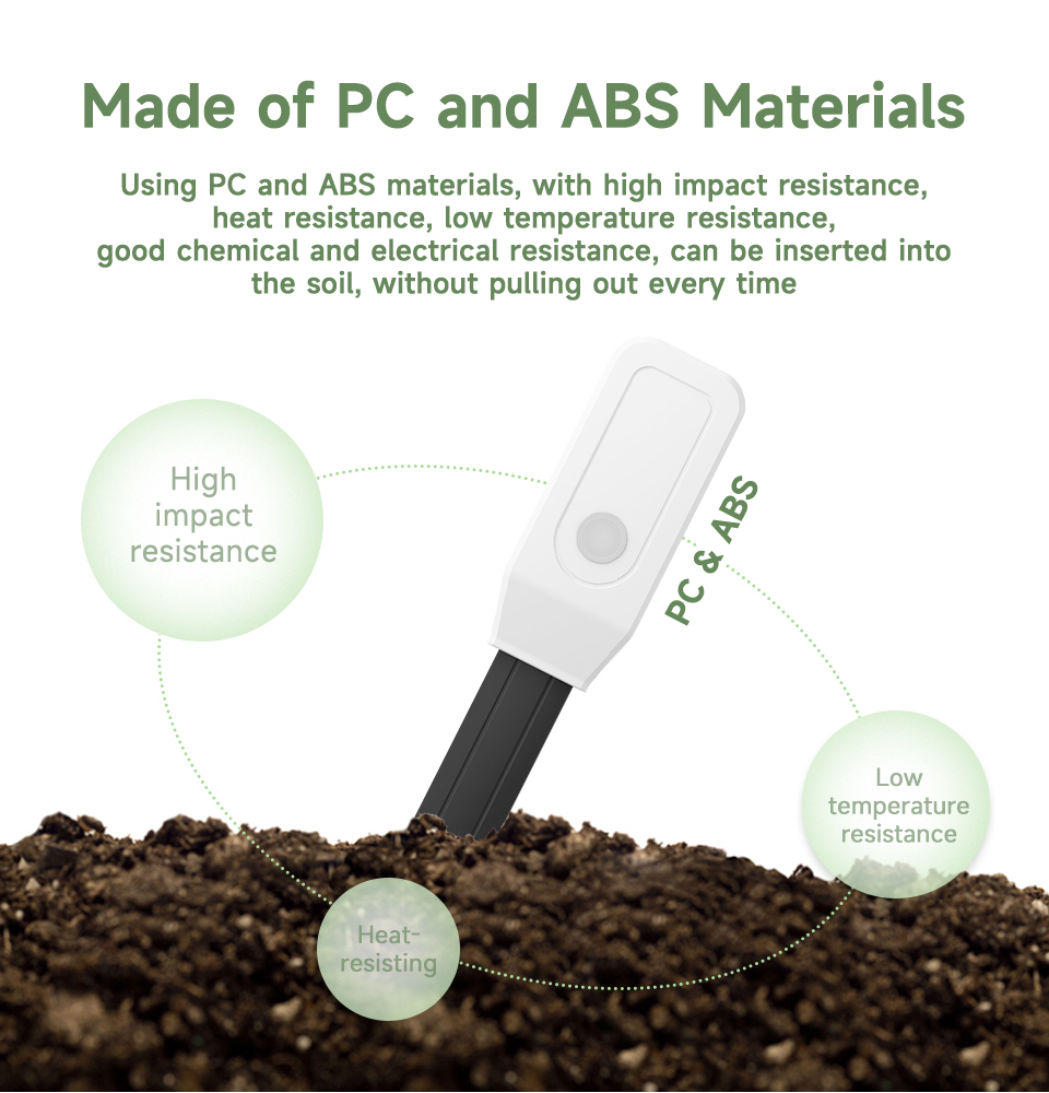 Smart Soil Tester Sensor, Zigb - Plant Monitor ulasan dan harga