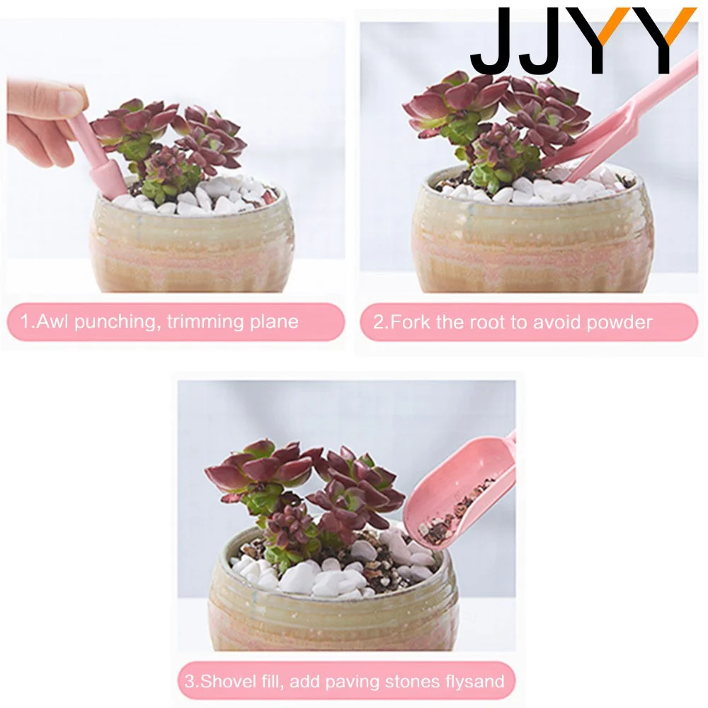 4Pcs Mini Succulent Planter Ac - Indoor Garden Kit ulasan dan harga