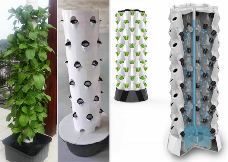 Complete automatic watering hy - Hydroponic Tower ulasan dan harga