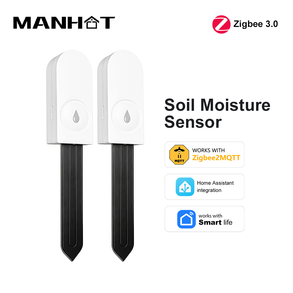Zigbee 3.0 Soil Moisture Senso - Smart Garden System ulasan dan harga