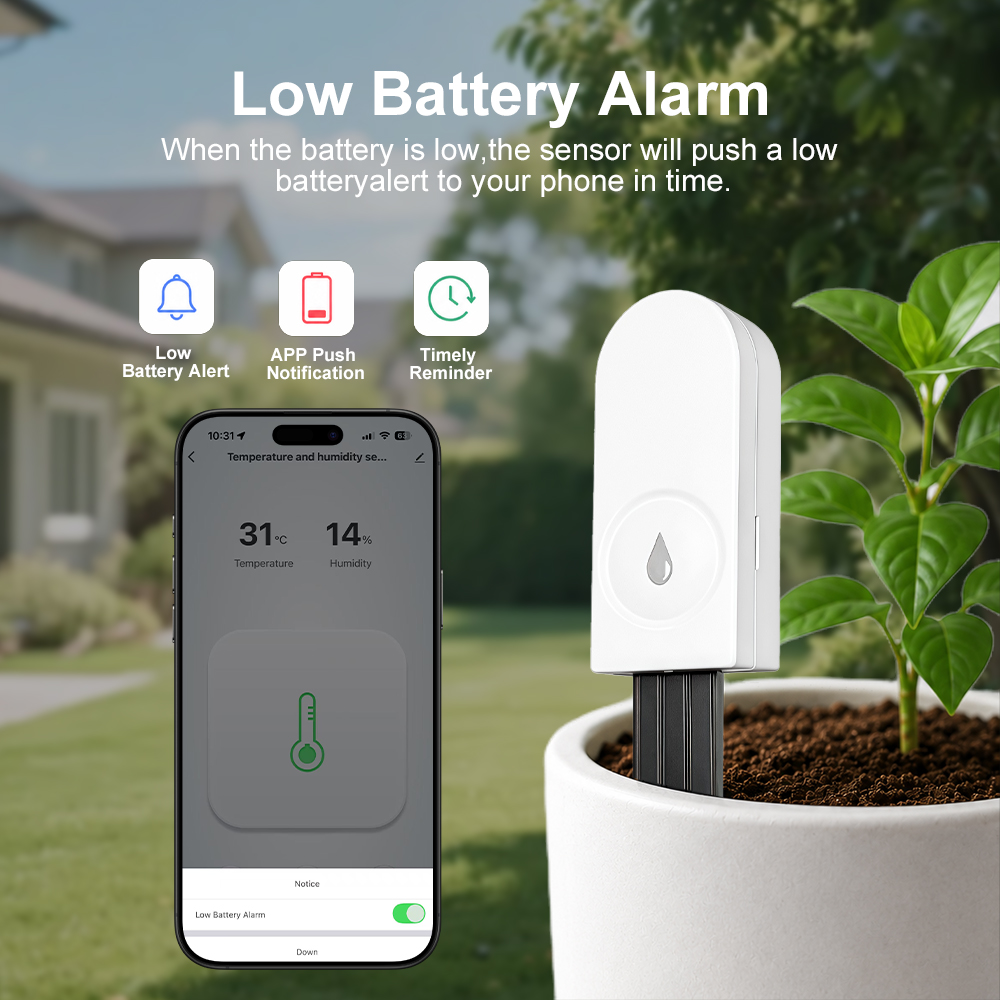 Zigbee 3.0 Soil Moisture Senso - Smart Garden System ulasan dan harga