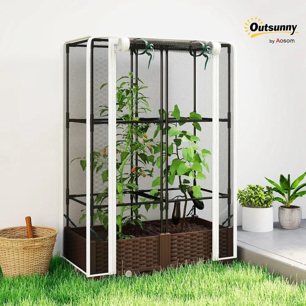 Elevated Garden Bed with Trell - Self Watering Planter ulasan dan harga
