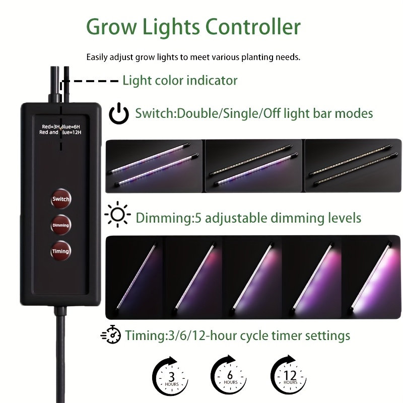 36-Cell Seed Starter Tray W/ G - Grow Light Led ulasan dan harga