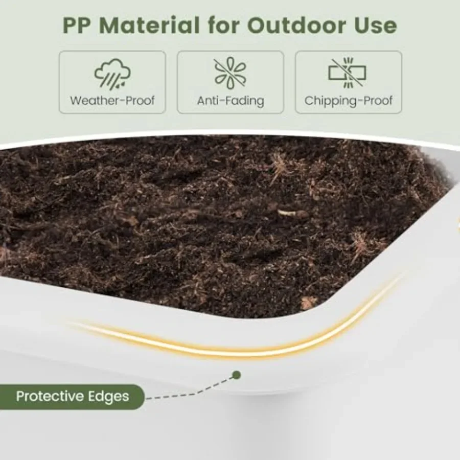 Raised Garden Beds Outdoor Set - Self Watering Planter ulasan dan harga