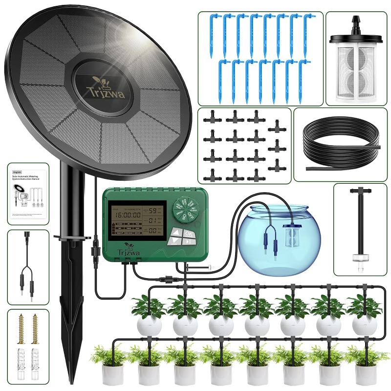 Solar Irrigation Equipment Gre - Plant Sensor ulasan dan harga