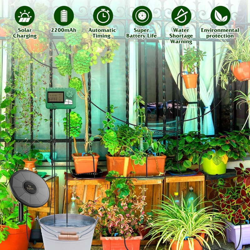 Solar Irrigation Equipment Gre - Plant Sensor ulasan dan harga