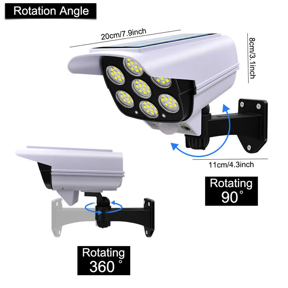 Outdoor Solar Light Motion Sen - Garden Camera ulasan dan harga