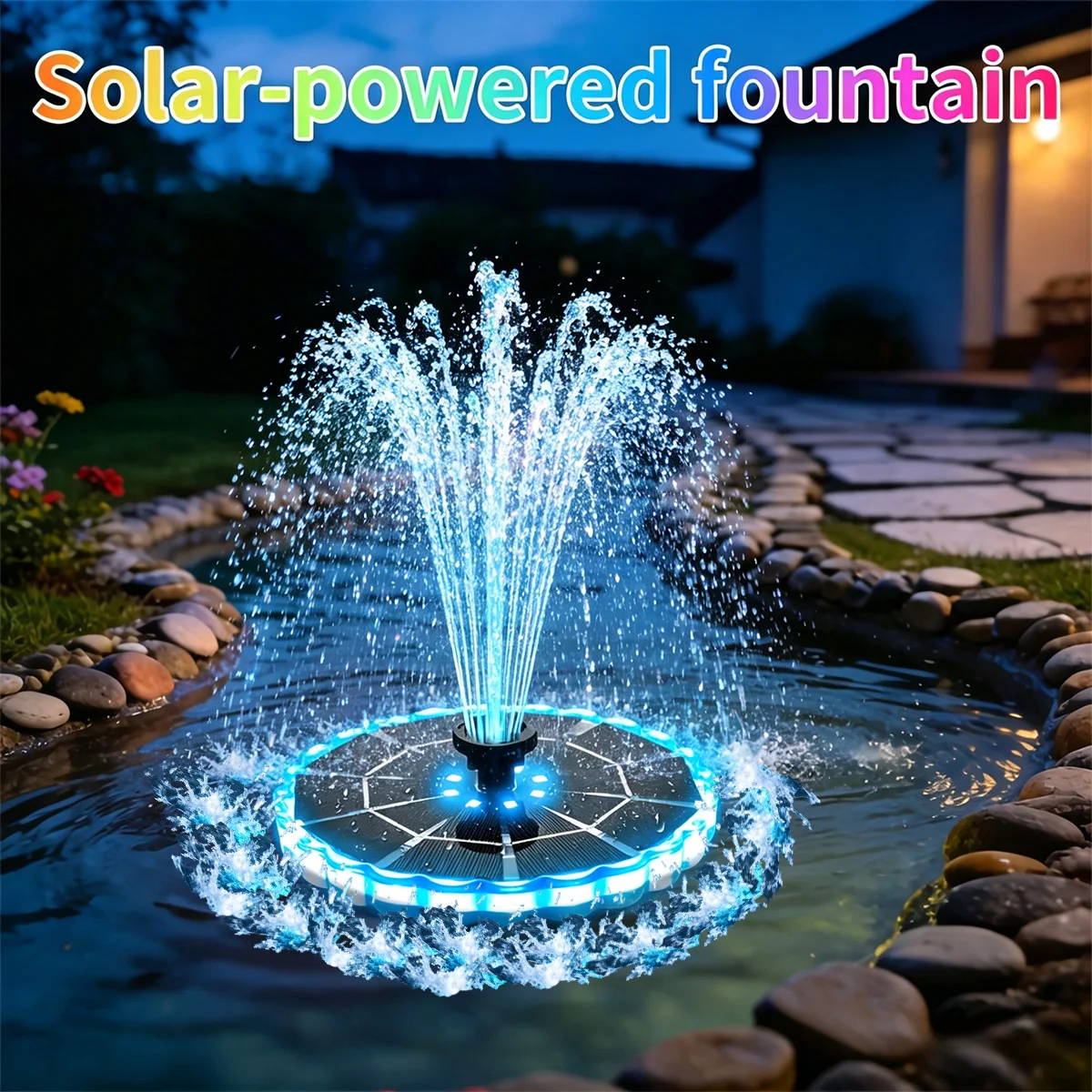 3.5W Outdoor Solar Fountain fo - Indoor Garden Kit ulasan dan harga