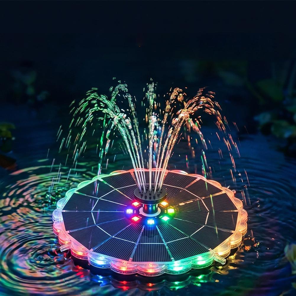 3.5W Outdoor Solar Fountain Pu - Indoor Garden Kit ulasan dan harga