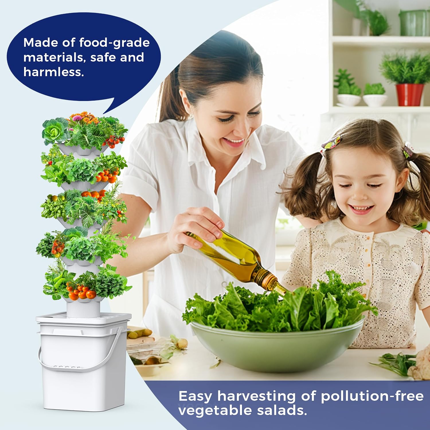 Hydroponics Growing System Kit - Indoor Garden Kit ulasan dan harga