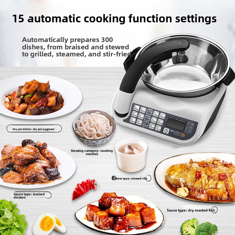 E15 Smart Cooking Robot, Large - Smart Pot ulasan dan harga