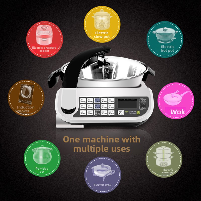 E15 Smart Cooking Robot, Large - Smart Pot ulasan dan harga