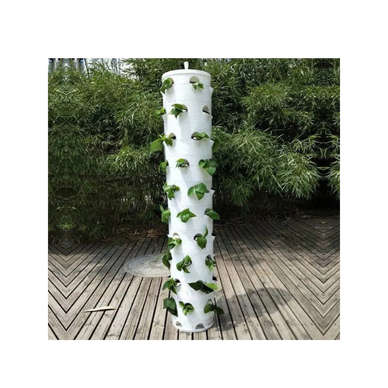 Rotating hydroponic tower, soi - Hydroponic Tower ulasan dan harga