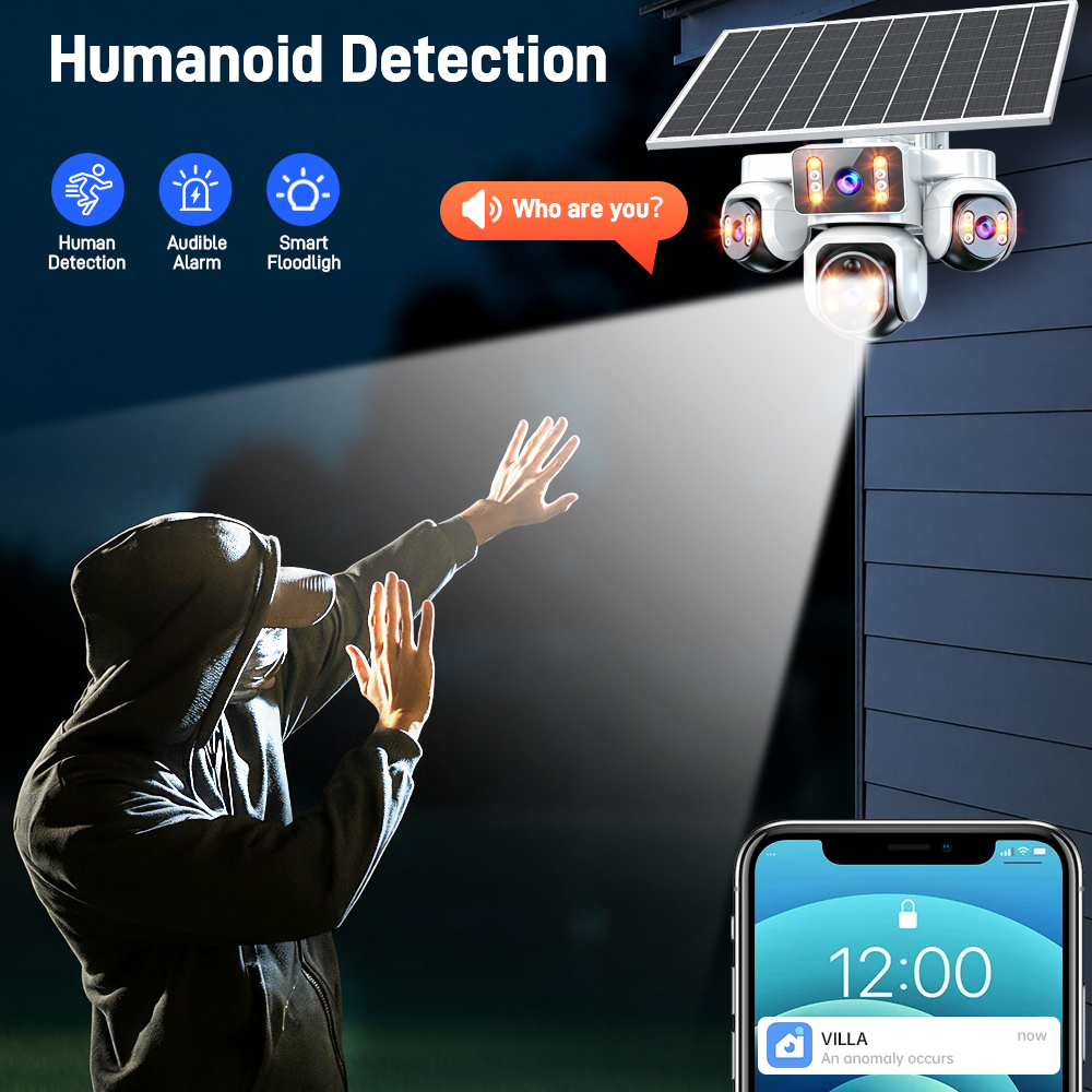 Yoosee 15MP AOV Solar 4G Camer - Garden Camera ulasan dan harga