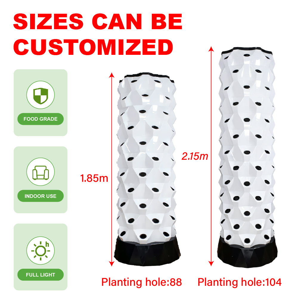 Modern 30L Plastic Water Tank  - Hydroponic Tower ulasan dan harga