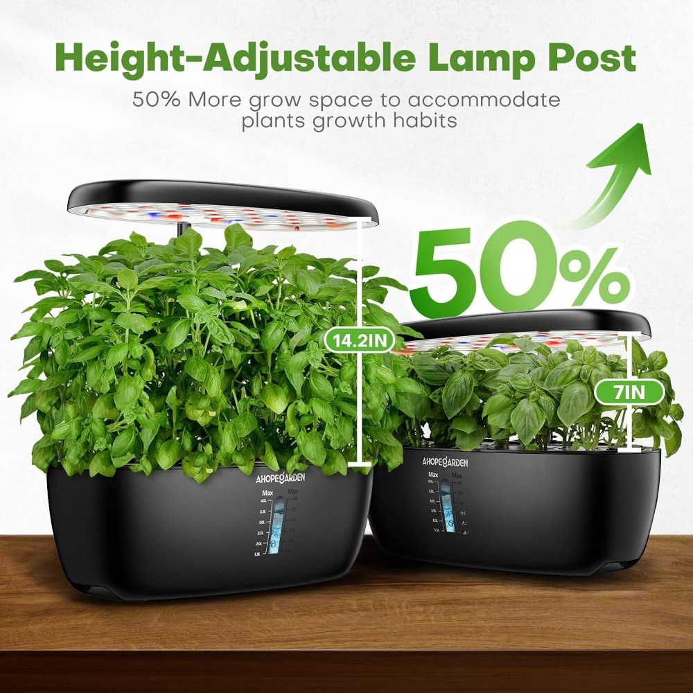 12 Pod Hydroponic Garden with  - Indoor Garden Kit ulasan dan harga