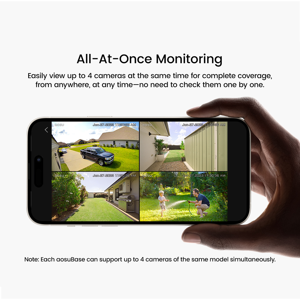 AOSU 5MP Solar Camera System O - Garden Camera ulasan dan harga