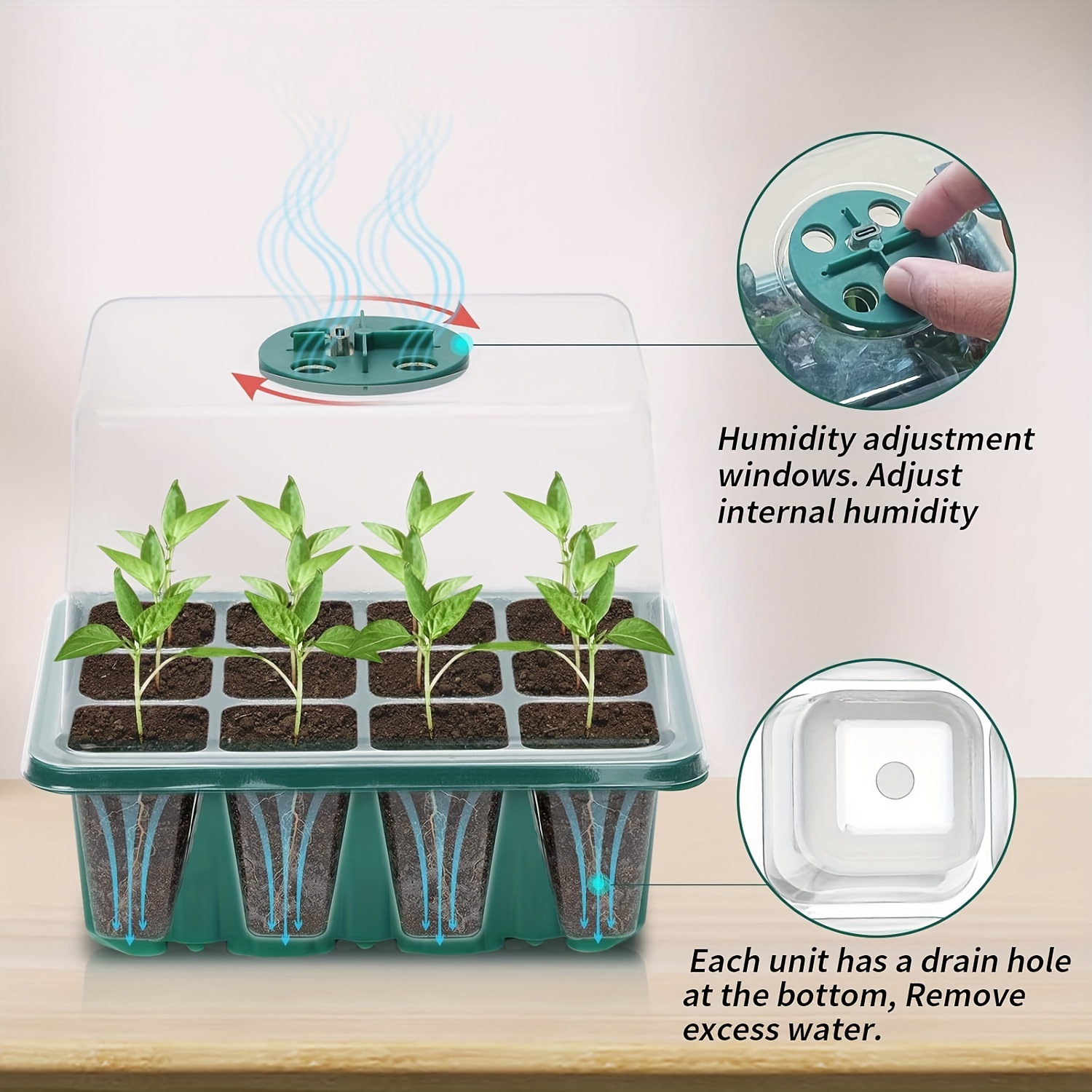 Seedling Starter Kit - 1/2/3 S - Grow Light Led ulasan dan harga