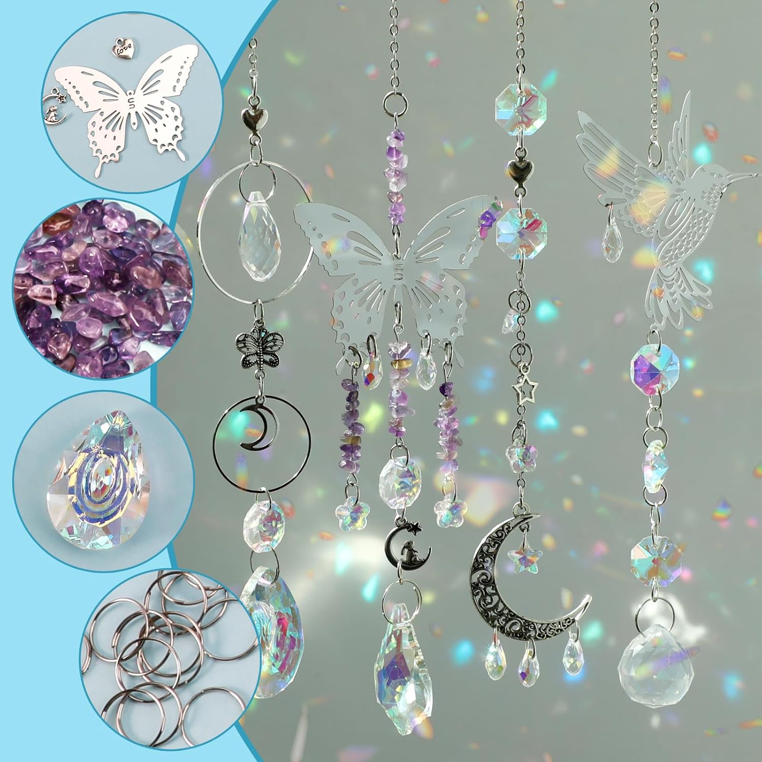 DIY 400pcs SunCatchers Making  - Indoor Garden Kit ulasan dan harga