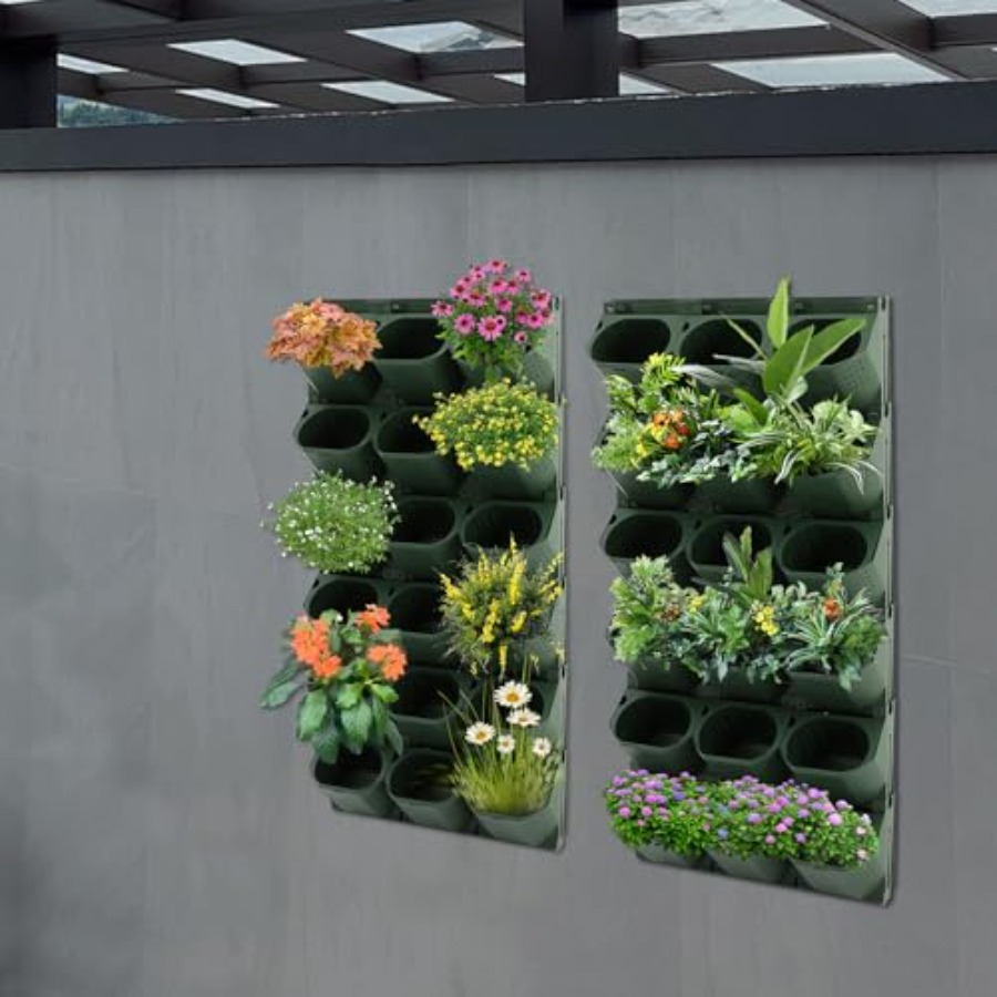 36-Slot Self-Watering Wall Pla - Self Watering Planter ulasan dan harga