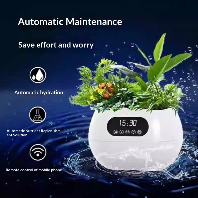 Ai Intelligent Flowerpot Autom - Automatic Watering ulasan dan harga