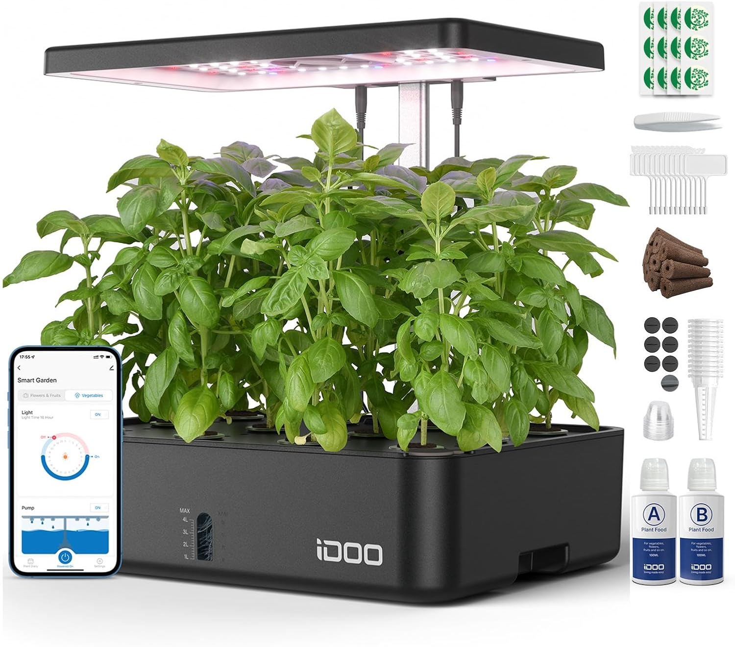12 Pods WiFi Hydroponics Growi - Indoor Garden Kit ulasan dan harga