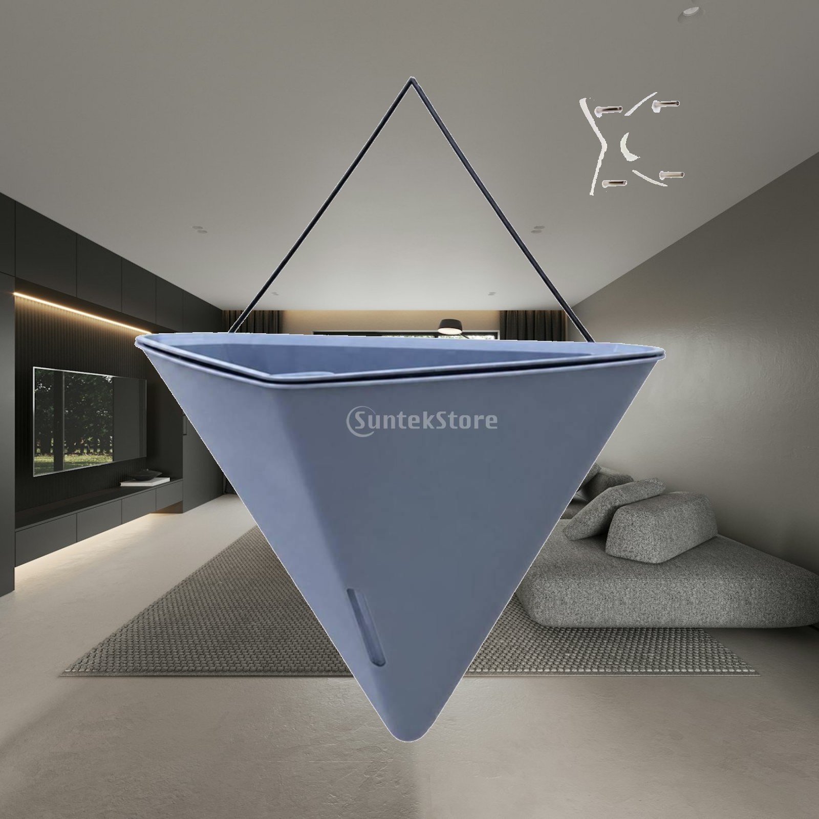 Wall-Mounted Planter with Wate - Self Watering Planter ulasan dan harga