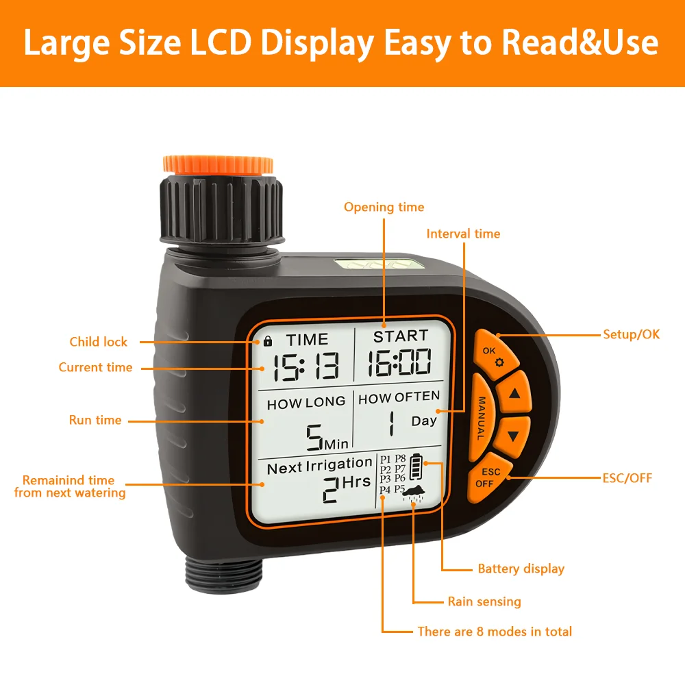 20M Smart Garden Timer LCD Aut - Smart Garden System ulasan dan harga