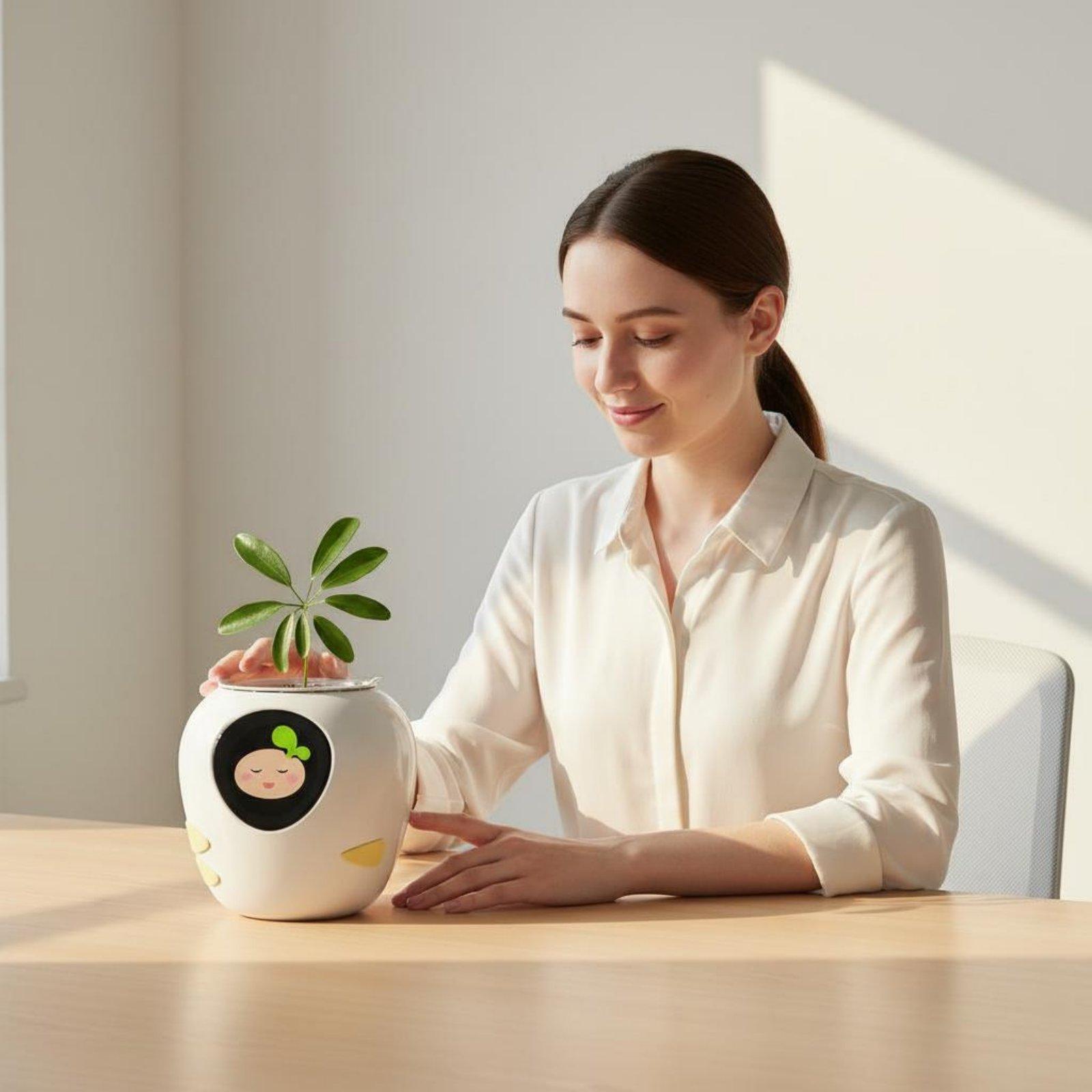Emotional Companion Pot Talkin - Automatic Watering ulasan dan harga