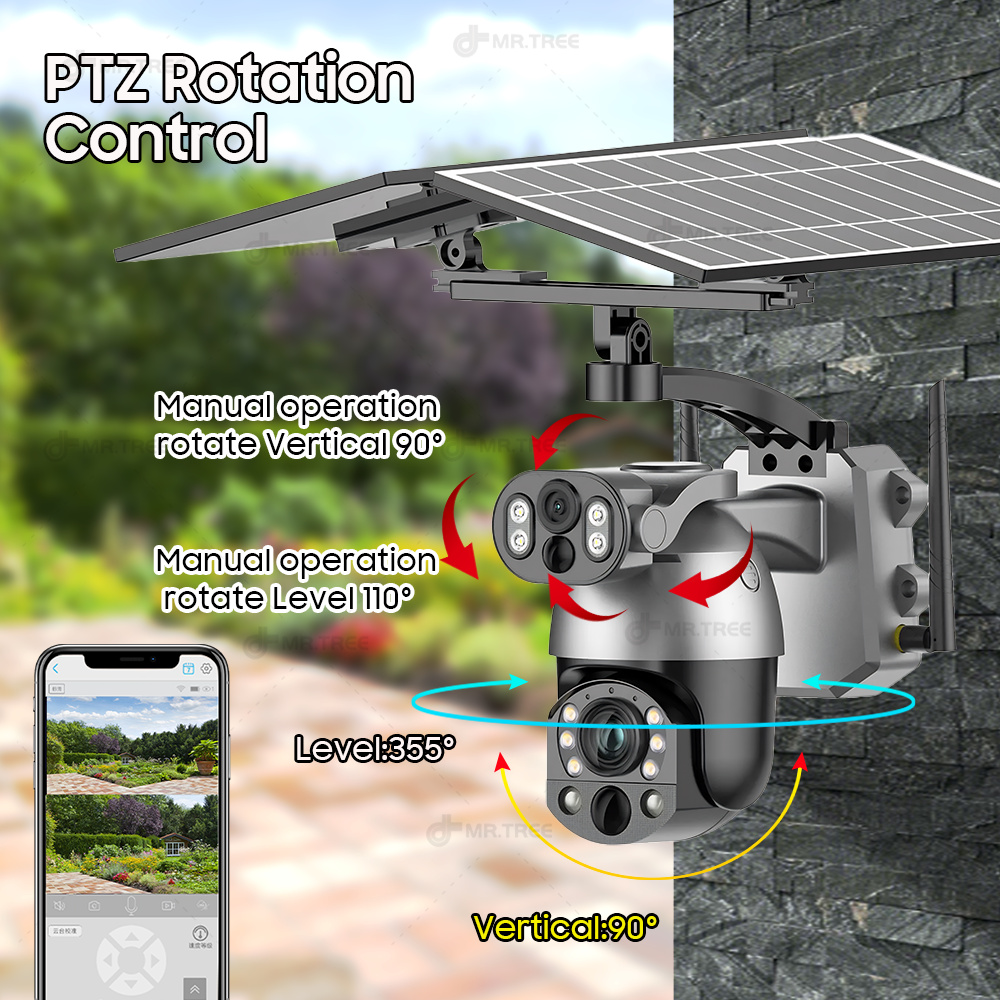 4K 50X Optical Zoom Dual Lens  - Garden Camera ulasan dan harga