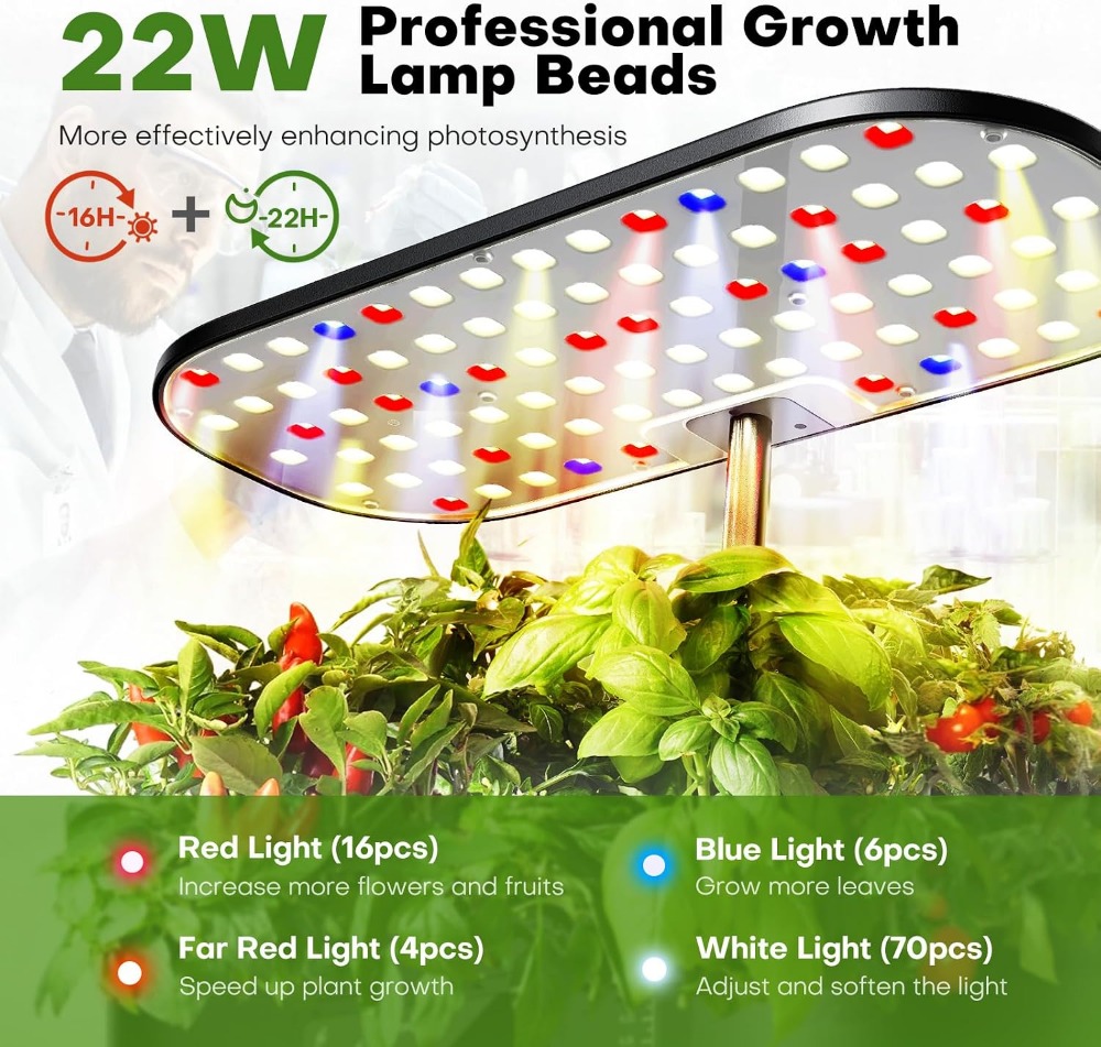 12-Pod Indoor Hydroponic Garde - Hydroponic Grow Pod ulasan dan harga