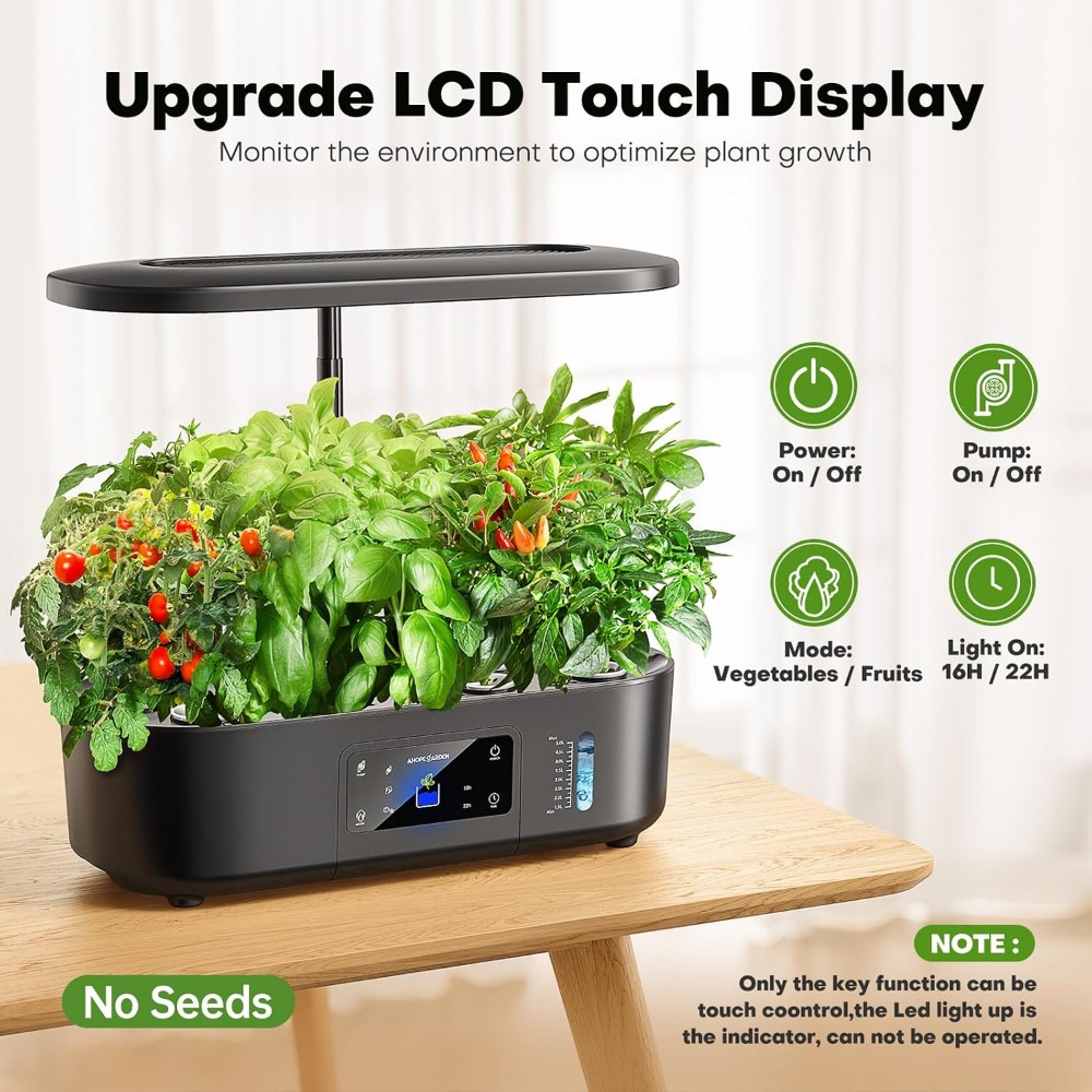 12-Pod Indoor Hydroponic Garde - Hydroponic Grow Pod ulasan dan harga