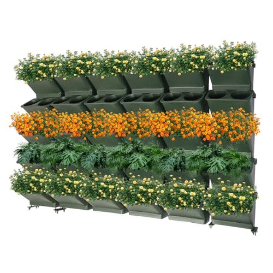 Vertical Wall Planter For Balc - Self Watering Planter ulasan dan harga
