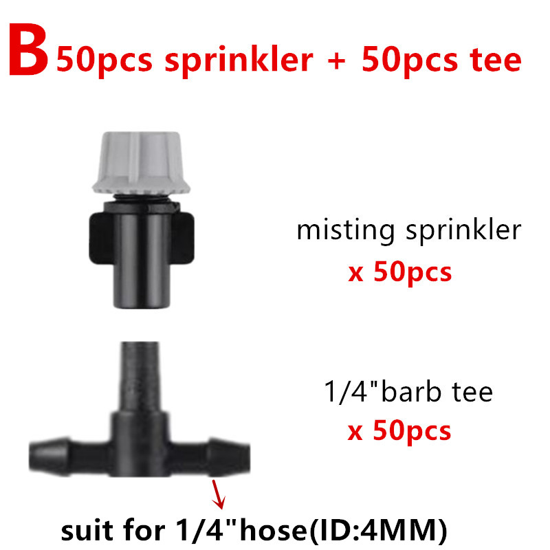 50pcs Garden Sprinkler Device  - Automatic Watering ulasan dan harga