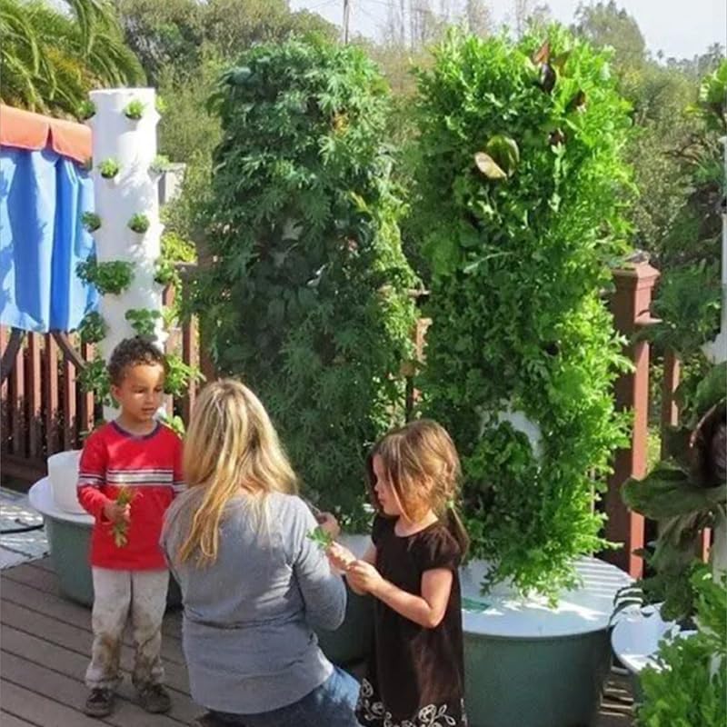 Vertical Hydroponic Grow Tower - Hydroponic Tower ulasan dan harga
