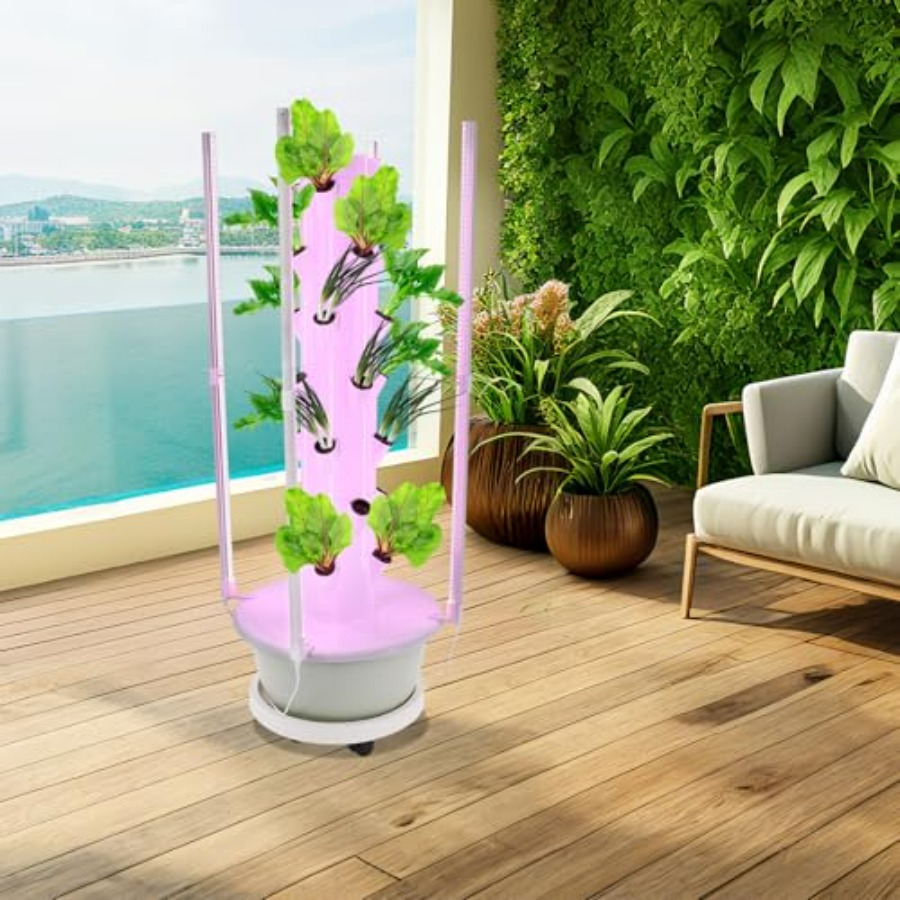 Hydroponic growing tower for i - Hydroponic Tower ulasan dan harga