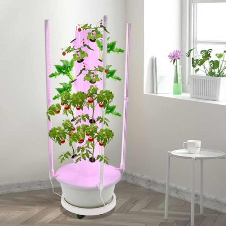 Hydroponic growing tower for i - Hydroponic Tower ulasan dan harga